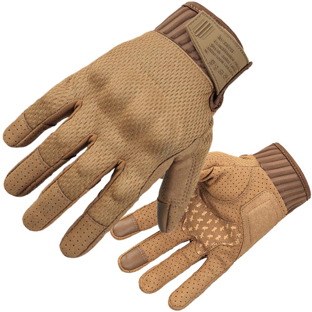 Tactical Combat Shooting Gloves Camo Breathable Touch Screen Full Finger Gloves