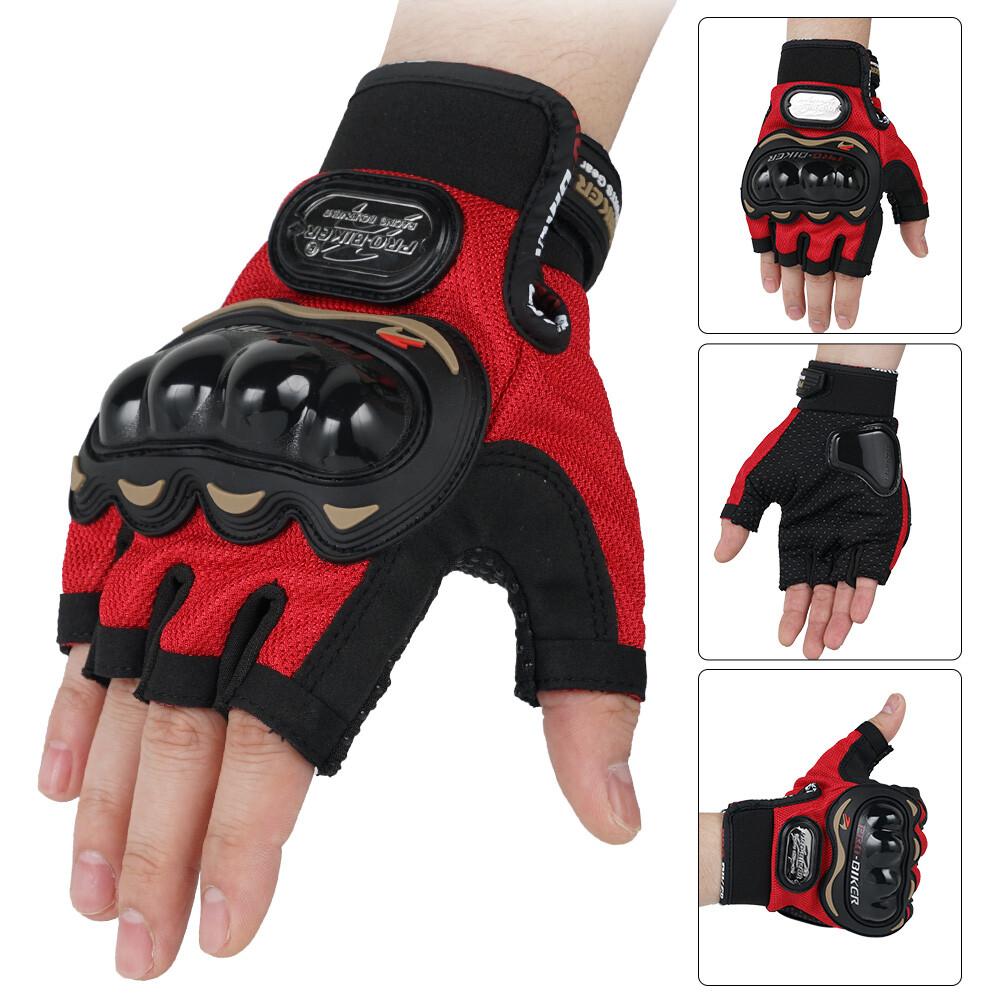Fingerless Half-Finger Tactical Gloves Motorcycle Driving Gloves Riding Gloves