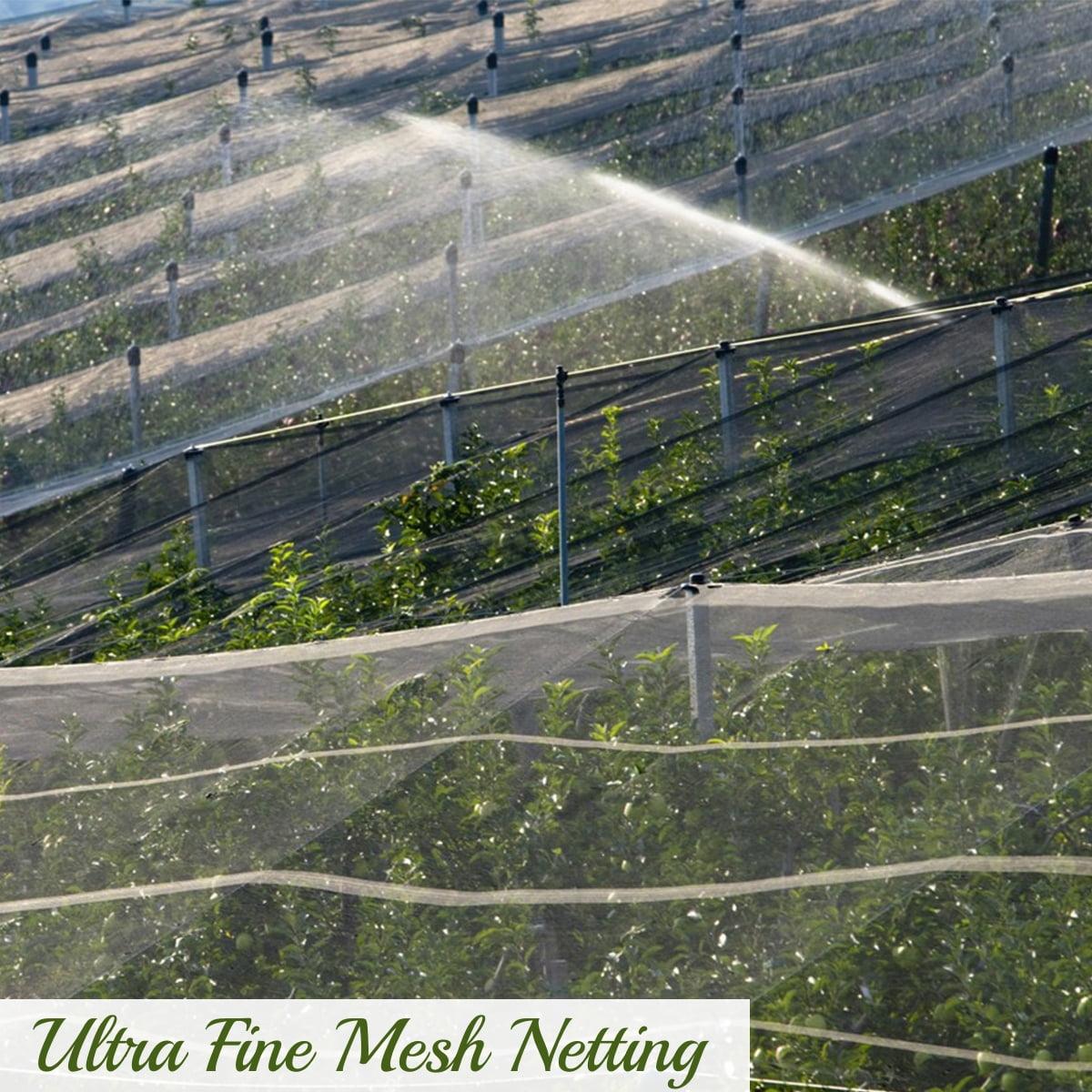 Garden Netting Bird Netting Protection Mesh Plant Cover Screen Vegetable Row Cover, Fruits Tree Flowers Garden Screen Barrier Net 10x33ft
