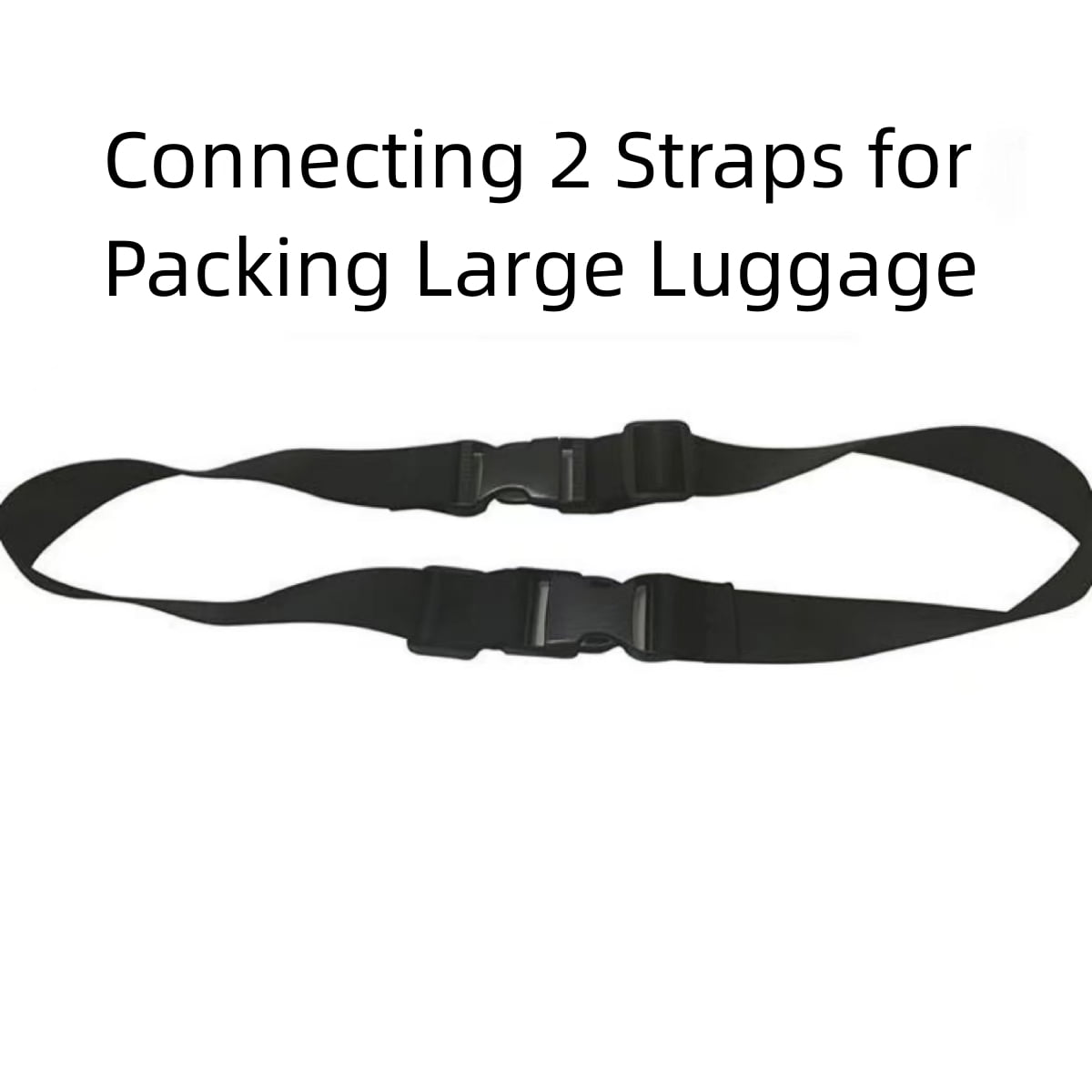 Luggage Strap Luggage Bundling Belt Adjustable Suitcase Belt Straps Accessories for Connecting Luggage