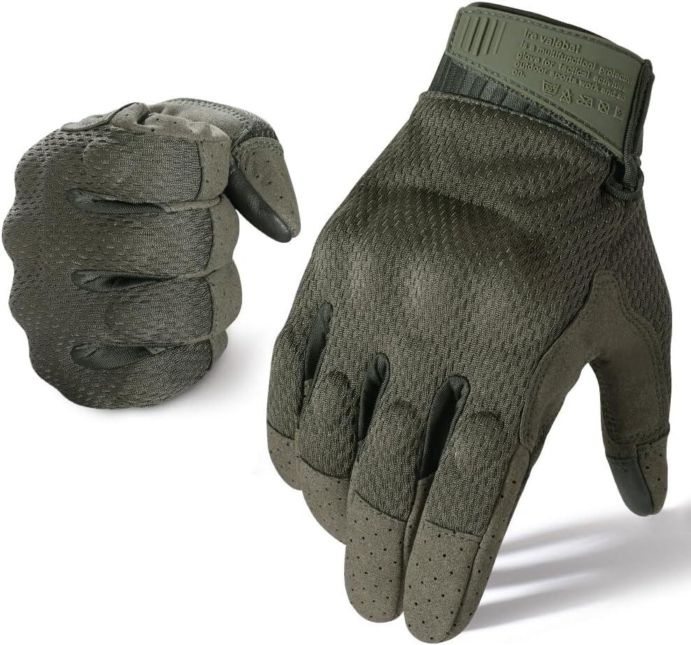 Tactical Combat Shooting Gloves Camo Breathable Touch Screen Full Finger Gloves