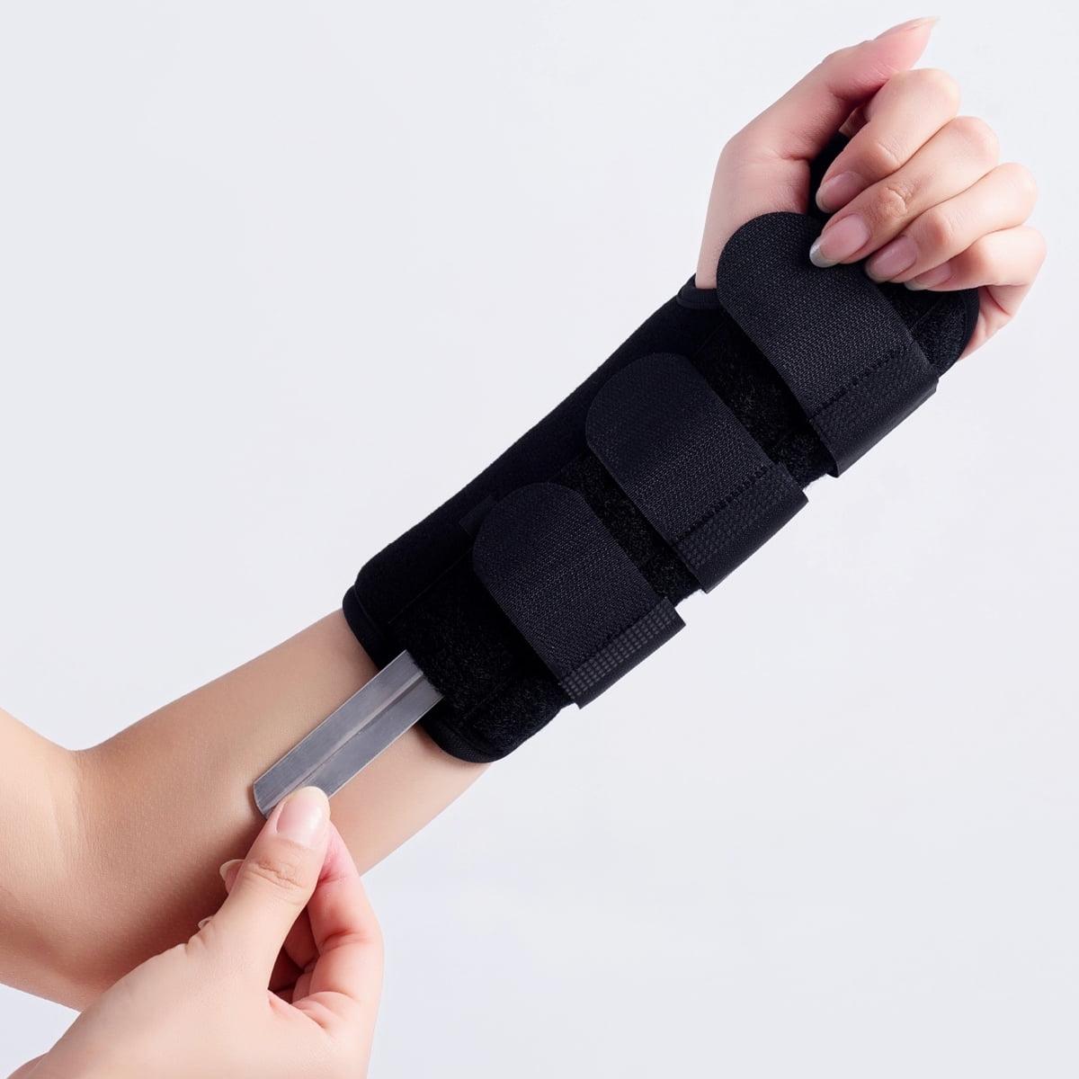 Carpal Tunnel Wrist Brace Night Sleep Wrist Splint Hand Brace with Metal Strip Healthcare Support Man