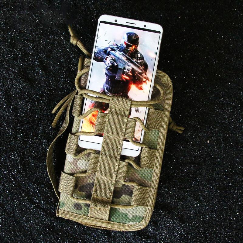 Men's Tactical Clutch Wallet Long Card Holder Case Purse Phone Pouch Handbag