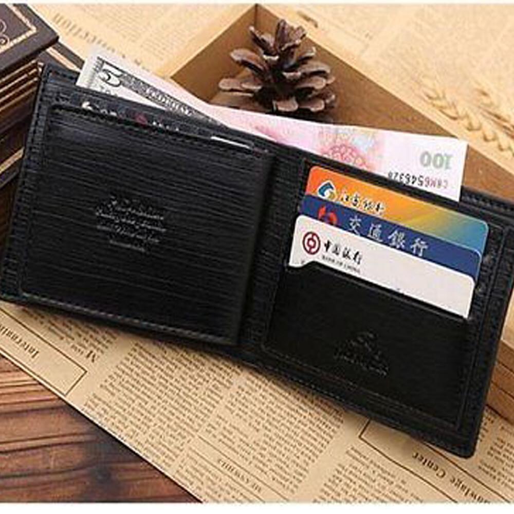 Bifold Wallets For Men RFID Blocking with ID Window Card Holder Leather Wallet