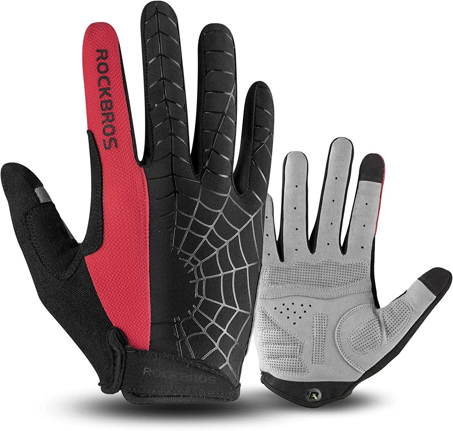 Men Mountain Bike Gloves Bicycle Glove with SBR Pad Anti-Slip Road Riding Gloves