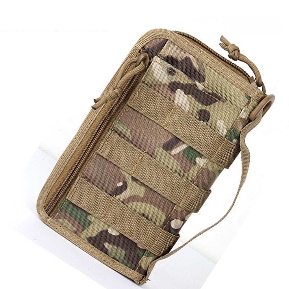 Men's Tactical Clutch Wallet Long Card Holder Case Purse Phone Pouch Handbag