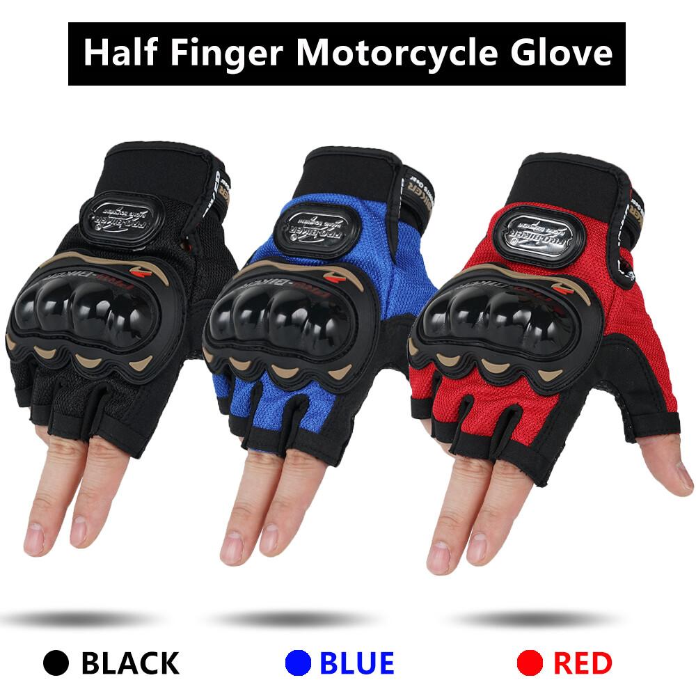 Fingerless Half-Finger Tactical Gloves Motorcycle Driving Gloves Riding Gloves