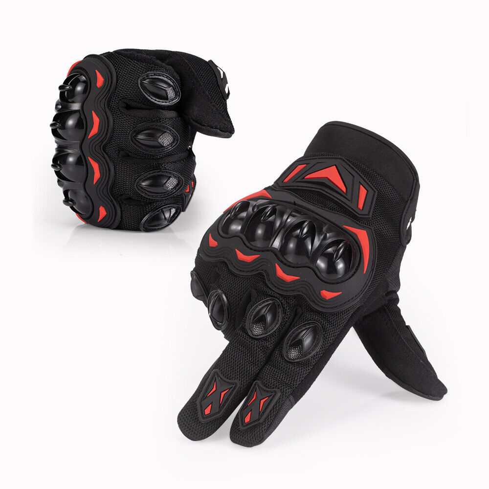 Motorcycle Gloves Carbon Fiber Touch Screen Motorbike Cycling Full Finger Gloves