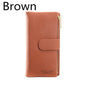 RFID Double-layer Women Leather Long Wallet Large Capacity Card Holder Wallet Clutch Purse