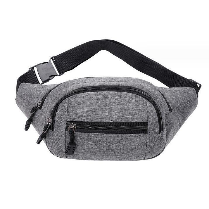 Hot Large Capacity Crossbody Waist Bag with Adjustable Strap for Travel Hiking