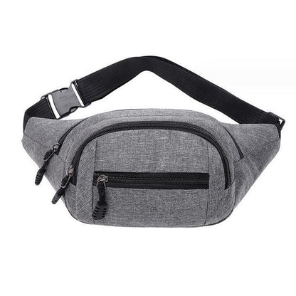 Hot Large Capacity Crossbody Waist Bag with Adjustable Strap for Travel Hiking