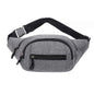 Hot Large Capacity Crossbody Waist Bag with Adjustable Strap for Travel Hiking