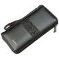 High Capacity Men's Business Clutch Wallet Long Zipper Card Holder Purse Handbag
