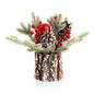 Table Christmas Tree Table Top Décor Mini Artificial Xmas Tree for Christmas Party Supplies Home Décor Ball