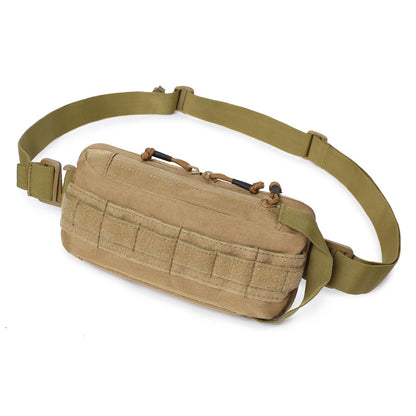 Tactical Sling Bag Military MOLLE Crossbody Pack Chest Shoulder Bag Waist Pouch
