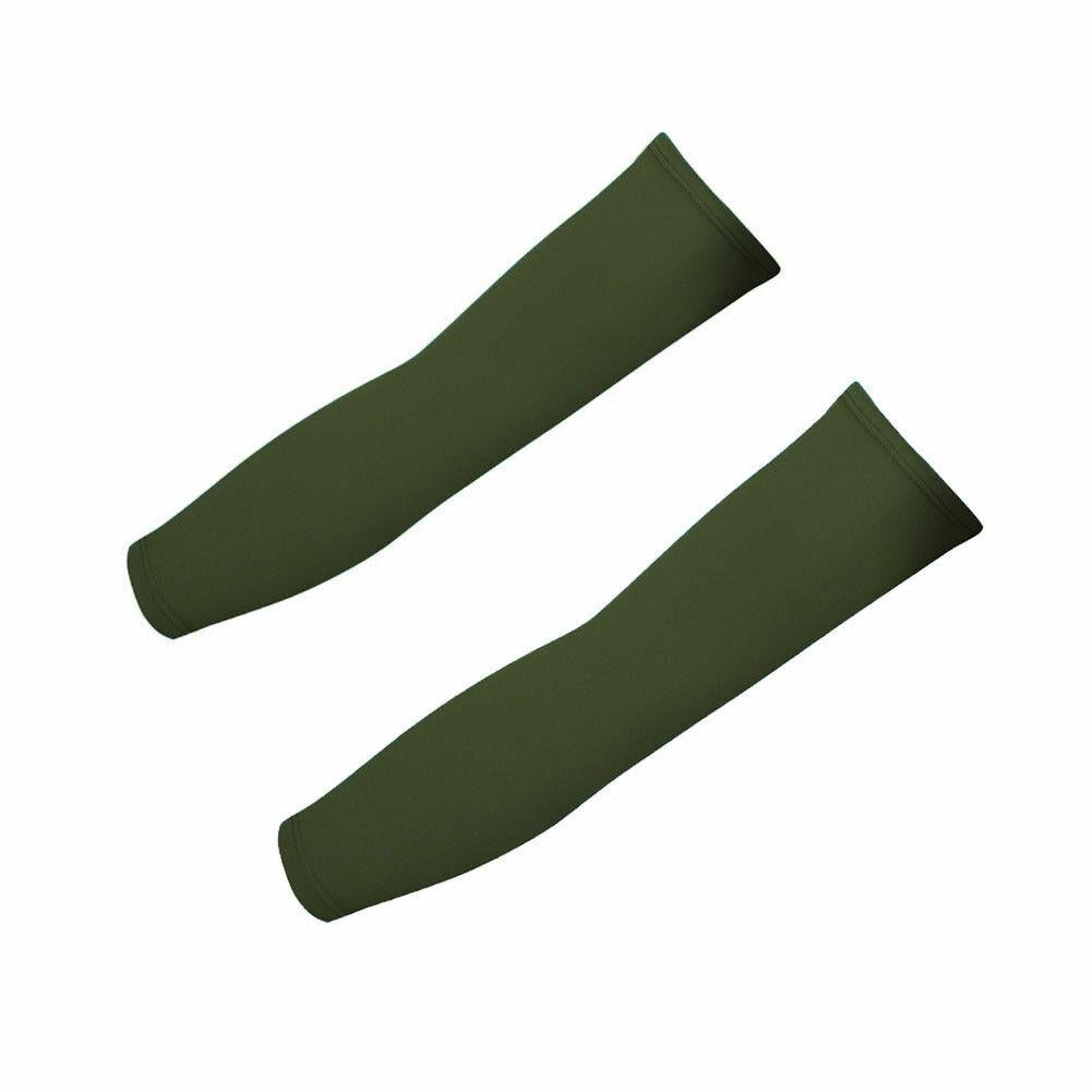 Cooling Arm Sleeves Compression Cover UV Sun Protection Sports For Men Women