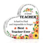 Teacher Appreciation Gift - Water Proof Decoration, Keepsake for Women, Office Classroom Décor, Ideal for Teachers Glossy Signs