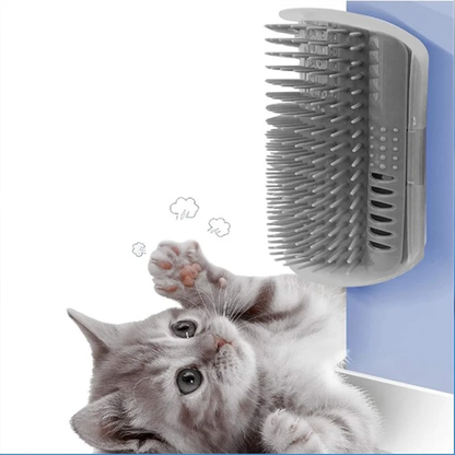 4 pcs Cat Brush Cat Corner Self Groomer Softer Pet Wall Corner Massage Comb Corner Scratcher Pet Grooming Brush Comb Grooming