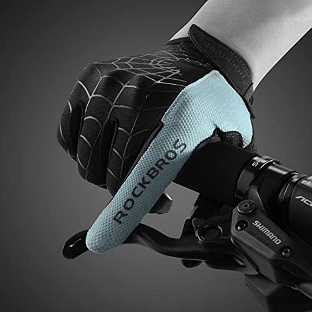 Men Mountain Bike Gloves Bicycle Glove with SBR Pad Anti-Slip Road Riding Gloves