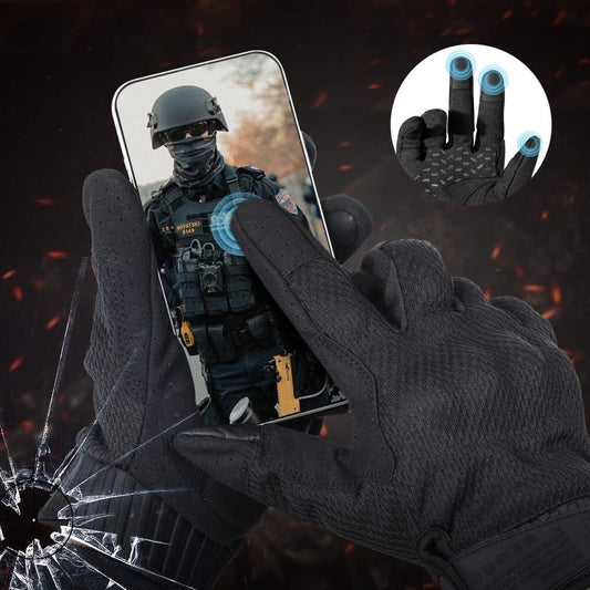 Tactical Combat Shooting Gloves Camo Breathable Touch Screen Full Finger Gloves
