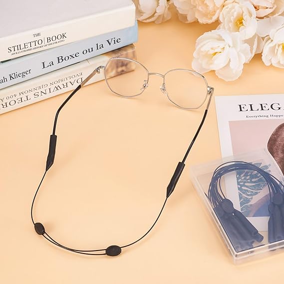 Eye Glasses Strap Eye wear Retainer Glasses Holder Straps Adjustable Sun Glass Strap Anti-slip Glasses Straps Unisex Eye-wear Retainer Safety Glass Holder