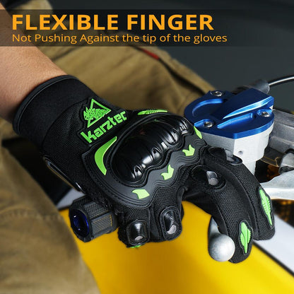 Motorcycle Gloves Men Touch Screen Summer Motorbike Dirt Bike Full Finger Gloves