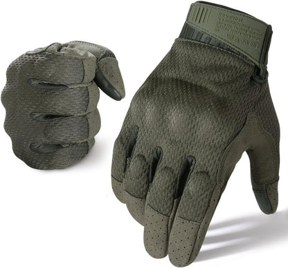 Tactical Combat Shooting Gloves Camo Breathable Touch Screen Full Finger Gloves