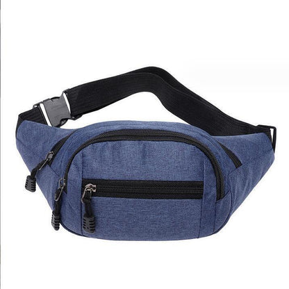 Hot Large Capacity Crossbody Waist Bag with Adjustable Strap for Travel Hiking