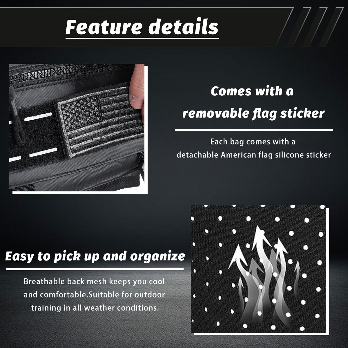 Sports Chest Bag for Men Water Resistant Lightweight Front Running Vest Bag With Phone Holder & Extra Storage for Workouts Cycling Black