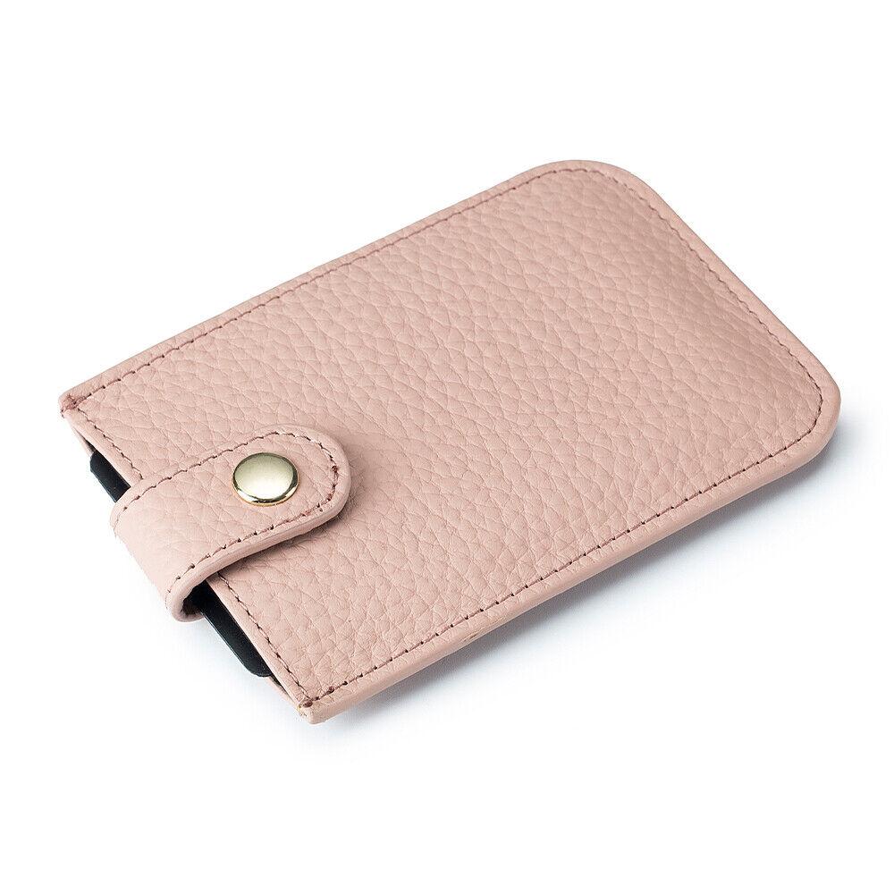 Slim Womens RFID Wallet Card Holder Small Leather Card Wallet Pocket Card Cover