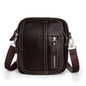 Men's Shoulder Bag, Leather Crossbody Bag,Waist Bag, Mobile Phone Storage Bag