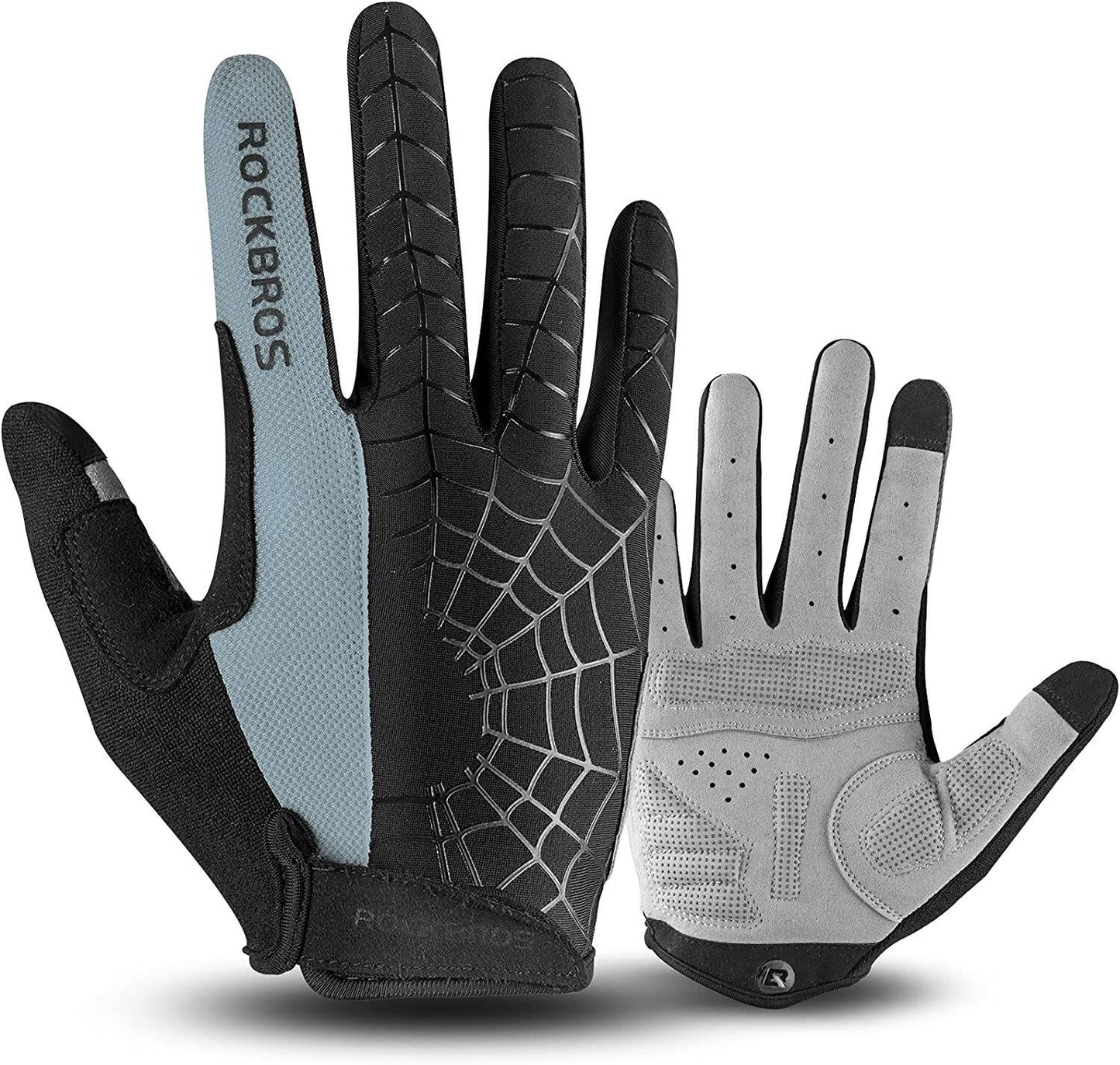 Men Mountain Bike Gloves Bicycle Glove with SBR Pad Anti-Slip Road Riding Gloves