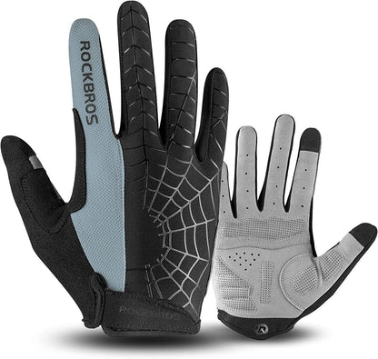 Men Mountain Bike Gloves Bicycle Glove with SBR Pad Anti-Slip Road Riding Gloves