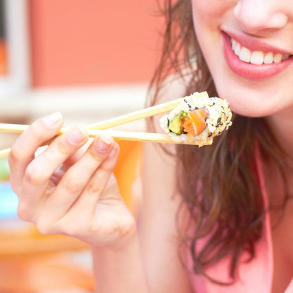 Chopsticks Disposable Bamboo Wooden Cooking Chop Sticks Sturdy Smooth Finish Chinese Japanese Korean Chopsticks Individually Wrapped 50Pairs