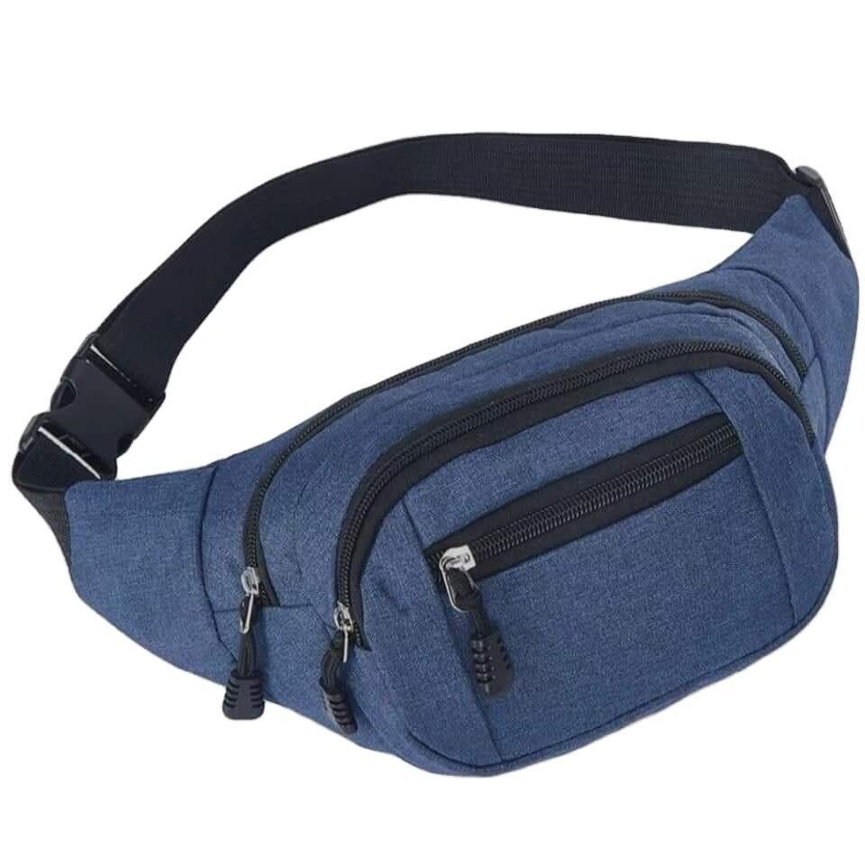 Hot Large Capacity Crossbody Waist Bag with Adjustable Strap for Travel Hiking