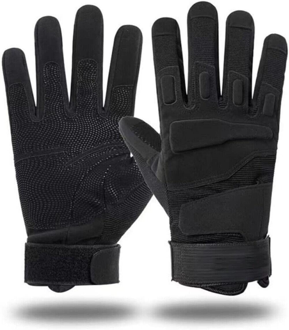 Tactical Training Full Finger Gloves Tough Outdoor Military Combat Riding Gloves