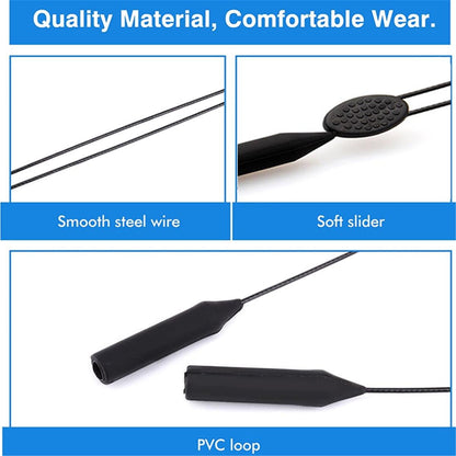 Eye Glasses Strap Eye wear Retainer Glasses Holder Straps Adjustable Sun Glass Strap Anti-slip Glasses Straps Unisex Eye-wear Retainer Safety Glass Holder