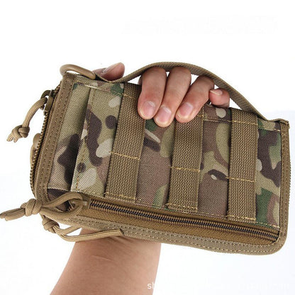 Men's Tactical Clutch Wallet Long Card Holder Case Purse Phone Pouch Handbag