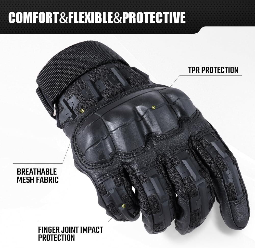 Tactical Gloves Airsoft Hunting Motorcycle Gloves for Climbing Survival Training