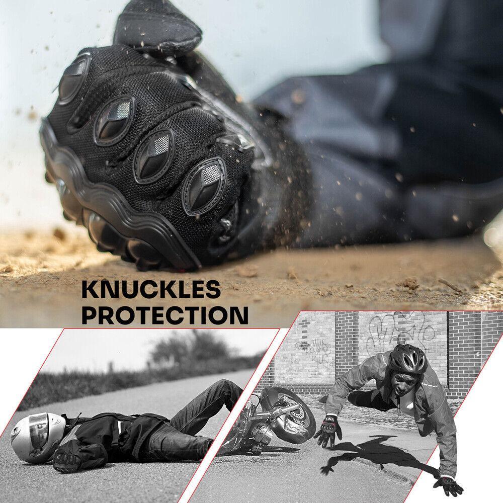 Motorcycle Gloves Dirt Bike Motorbike Riding Glove Touch Screen Motocross Gloves Unisex Super Protection Breathable Comfortable Excellent Grip Non-slip High Sensitivity Touchscreen