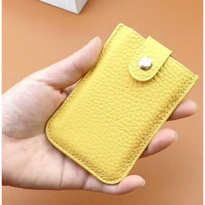 Slim Womens RFID Wallet Card Holder Small Leather Card Wallet Pocket Card Cover