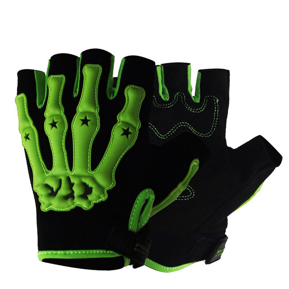 Mens Half Finger Cycling Gloves Breathable Shockproof MTB Mountain Bike Gloves