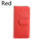 RFID Double-layer Women Leather Long Wallet Large Capacity Card Holder Wallet Clutch Purse
