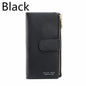 RFID Double-layer Women Leather Long Wallet Large Capacity Card Holder Wallet Clutch Purse