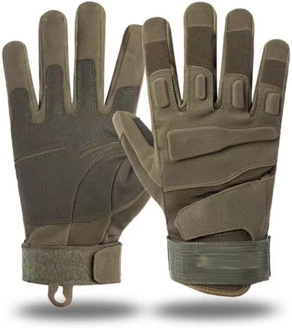 Tactical Training Full Finger Gloves Tough Outdoor Military Combat Riding Gloves