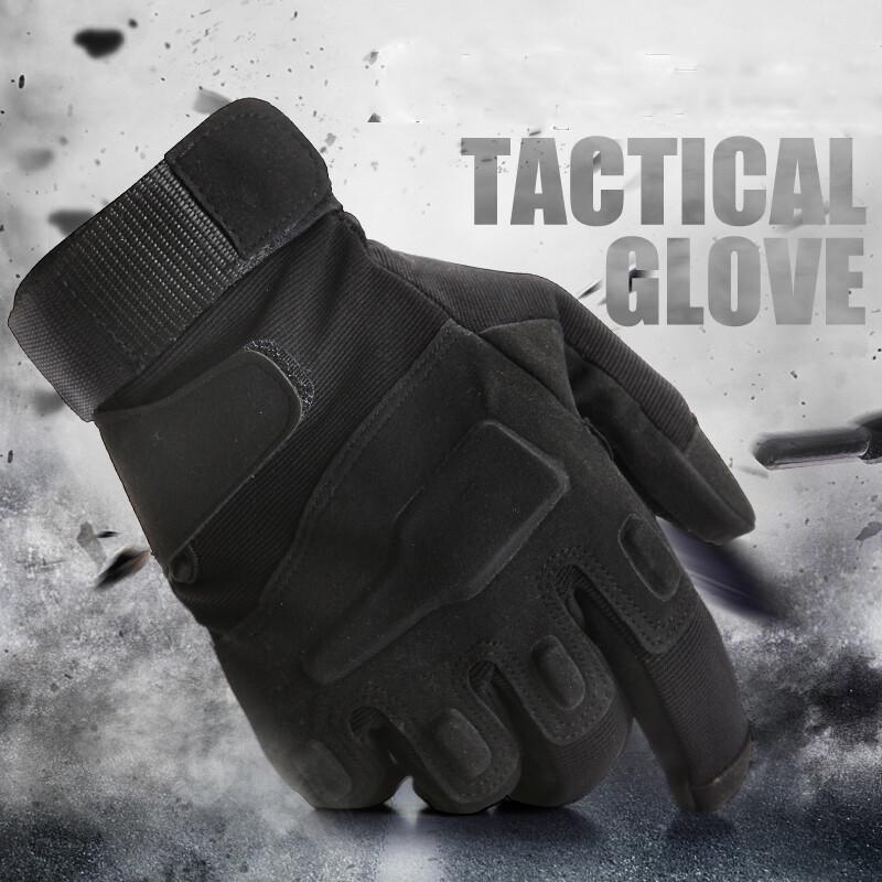Tactical Training Full Finger Gloves Tough Outdoor Military Combat Riding Gloves