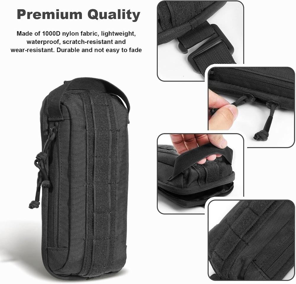 Tactical Sling Bag Military MOLLE Crossbody Pack Chest Shoulder Bag Waist Pouch