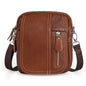 Men's Shoulder Bag, Leather Crossbody Bag,Waist Bag, Mobile Phone Storage Bag