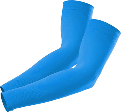 Sun Protection Cooling Compression Arm Sleeves for Women Men Workout Arm Sleeves
